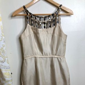 Yoana Baraschi short cream adorned collar size 4